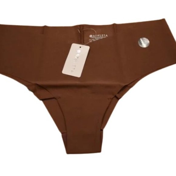 Athleta- Cinnamon Brown Incognita Cheeky Bikini Briefs - Picture 4 of 6